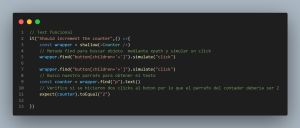 Testing funcional – Enzyme
